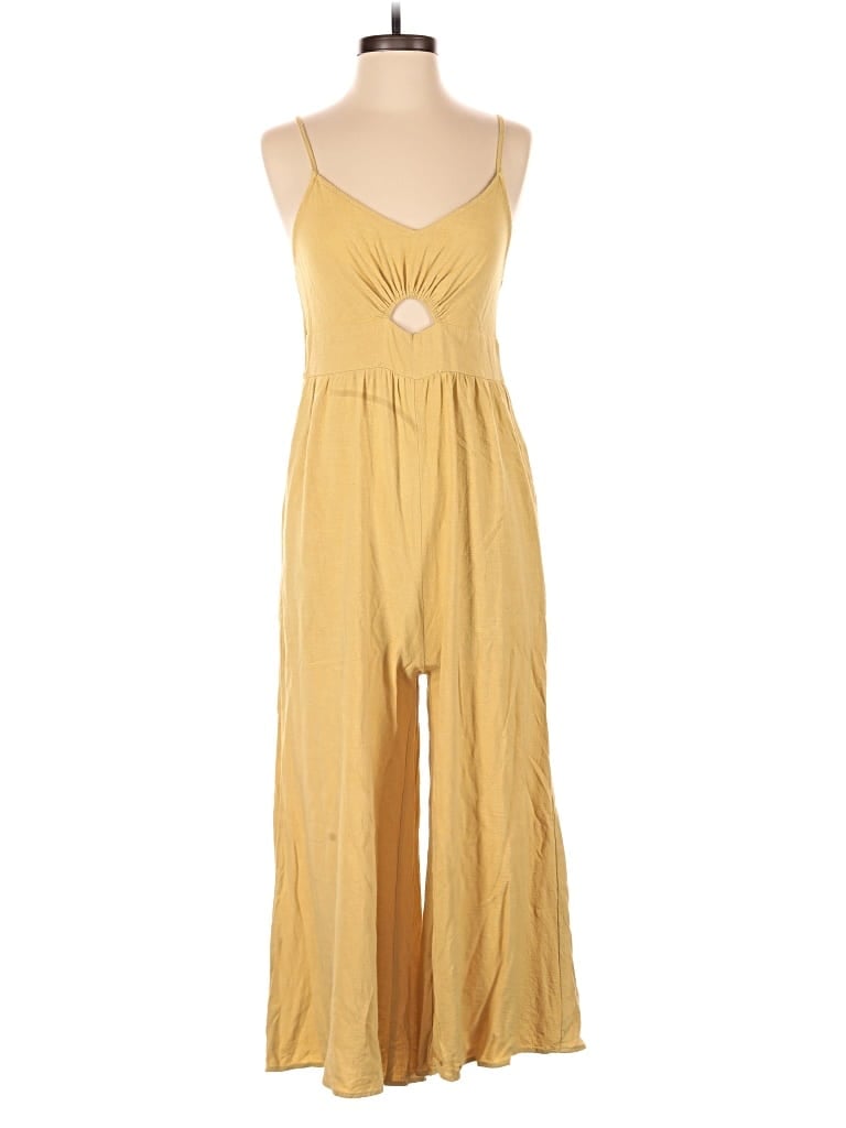 Pre-owned Unbranded Jumpsuit In Yellow