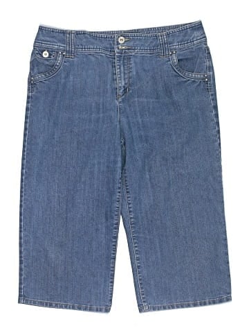 Christopher & Banks Denim Shorts (view 1)