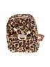 Fiesta 100% Polyester Animal Print Brown Backpack Size S (youth) - photo 1