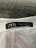 Zara 100% Acetate Metallic Silver Shorts Size XS - photo 3