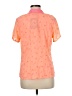 Nishe 100% Polyester Orange Short Sleeve Blouse Size 6 - photo 2