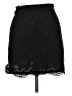 Monteau Solid Black Formal Skirt Size L - photo 1