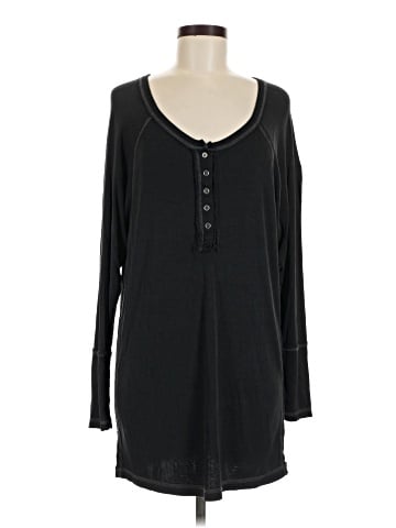 Out From Under Long Sleeve Henley (view 1)