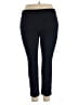 dalia Solid Black Active Pants Size XXL - photo 2