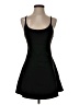 Unbranded Solid Black Cocktail Dress Size S (estimated) - photo 1