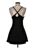 Unbranded Solid Black Cocktail Dress Size S (estimated) - photo 2