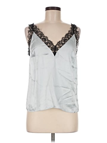 fleur du mal Sleeveless Silk Top (view 1)