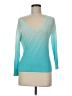 Gap 100% Cotton Teal Pullover Sweater Size M - photo 1