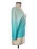 Gap 100% Cotton Teal Pullover Sweater Size M - photo 4