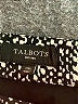 Talbots 100% Polyester Print Black Casual Skirt Size 14 Petite - photo 4