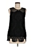 Diane von Furstenberg Black Sleeveless Blouse Size 6 - photo 1