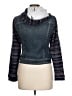 Wallflower Stripes Blue Denim Jacket Size L - photo 2