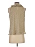 THML 100% Polyester Gold Sleeveless Blouse Size XS - photo 2