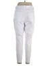 d.jeans Solid Silver Casual Pants Size 16 - photo 2