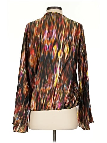 Alexis 3/4 Sleeve Silk Top (view 2)