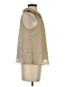 THML 100% Polyester Gold Sleeveless Blouse Size XS - photo 4