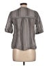 Mossimo Gray Short Sleeve Blouse Size L - photo 2