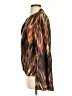 Alexis 100% Silk Brown 3/4 Sleeve Silk Top Size S - photo 5
