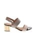 Tory Burch Color Block Gray Sandals Size 9 - photo 1