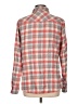 Jachs Girlfriend 100% Cotton Plaid Red Long Sleeve Button-Down Shirt Size L - photo 2