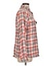 Jachs Girlfriend 100% Cotton Plaid Red Long Sleeve Button-Down Shirt Size L - photo 4
