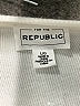 For The Republic Stripes White Pullover Sweater Size L - photo 7