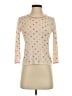 Neiman Marcus 100% Silk Polka Dots Ivory Silk Pullover Sweater Size S - photo 1