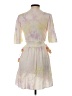 Saylor 100% Viscose Tie-dye Yellow Cocktail Dress Size XS - photo 2