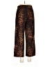IMAN Animal Print Brown Casual Pants Size M - photo 2