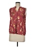 PREMISE 100% Polyester Burgundy Sleeveless Blouse Size M - photo 1