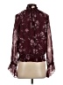 Ramy Brook 100% Polyester Burgundy Long Sleeve Blouse Size XS - photo 2