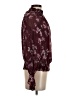 Ramy Brook 100% Polyester Burgundy Long Sleeve Blouse Size XS - photo 4