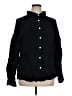 Automet 100% Rayon Black Long Sleeve Button-Down Shirt Size XL - photo 1