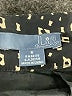Lil 100% Silk Stars Black Silk Skirt Size 6 - photo 4