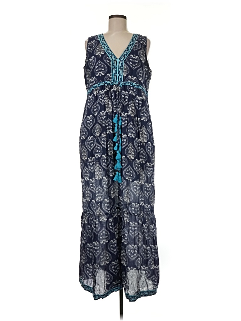 Pre-owned La Plage Casual Dress In Blue