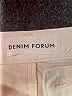 Denim Forum 100% Organic Cotton Ivory Jeans Size 26 waist - photo 4