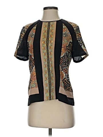 BCBGMAXAZRIA Short Sleeve Blouse (view 1)