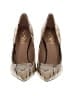 Sam Edelman Animal Print Snake Print Tan Gold Heels Size 6 1/2 - photo 2