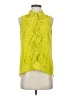 CAbi 100% Polyester Yellow Sleeveless Blouse Size XS - photo 1