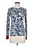 Daniel Rainn Print Blue Pullover Sweater Size XS - photo 1