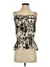 Bebe Ivory Sleeveless Silk Top Size XXS - photo 1