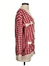 Jess Lea Houndstooth Red Cardigan Size S - photo 4