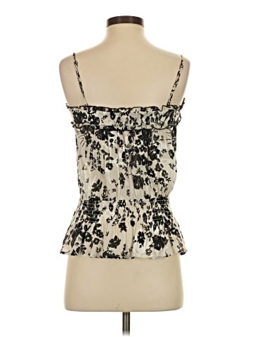 Bebe Sleeveless Silk Top (view 2)