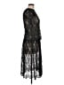 Unbranded Black Cocktail Dress Size L (estimated) - photo 4