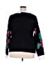 Assorted Brands Tropical Black Pullover Sweater Size XXL - photo 2