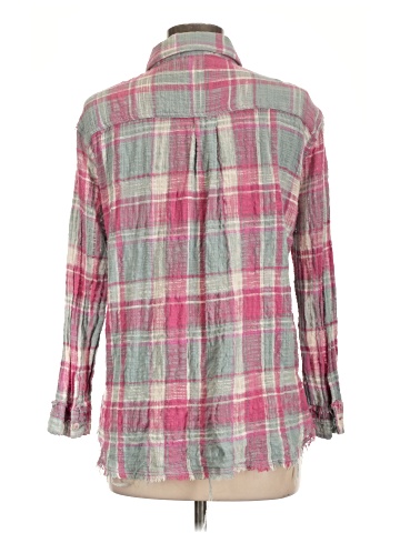 Impressions Long Sleeve Button-Down Shirt (view 2)