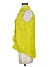 CAbi 100% Polyester Yellow Sleeveless Blouse Size XS - photo 5