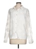 NANETTE Nanette Lepore 100% Polyester Ivory Long Sleeve Blouse Size L - photo 1