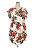 Bobbie Brooks Tropical White Casual Dress Size 2X - photo 1