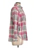 Impressions 100% Cotton Plaid Pink Long Sleeve Button-Down Shirt Size L - photo 4